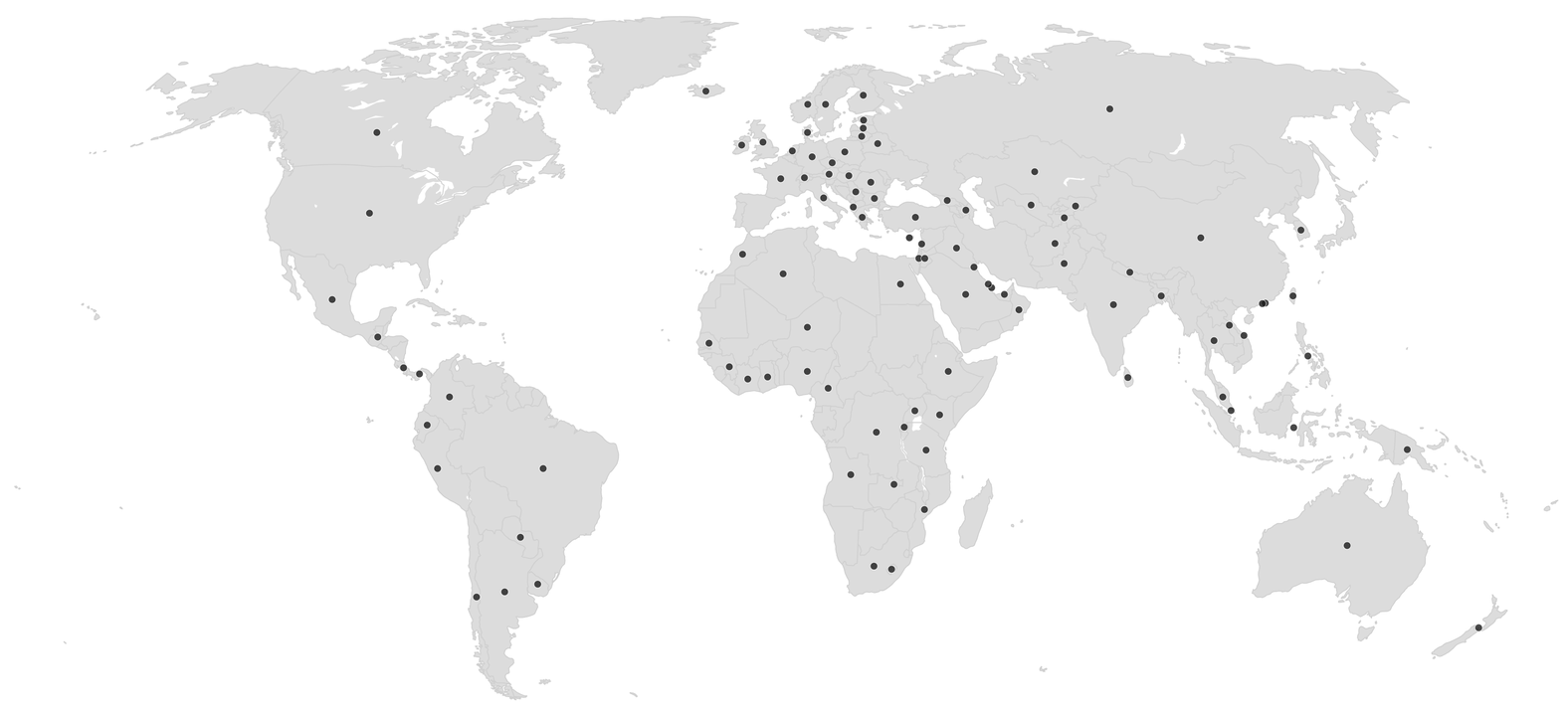 The PILOT calibration base: 500 megaprojects across 100 countries